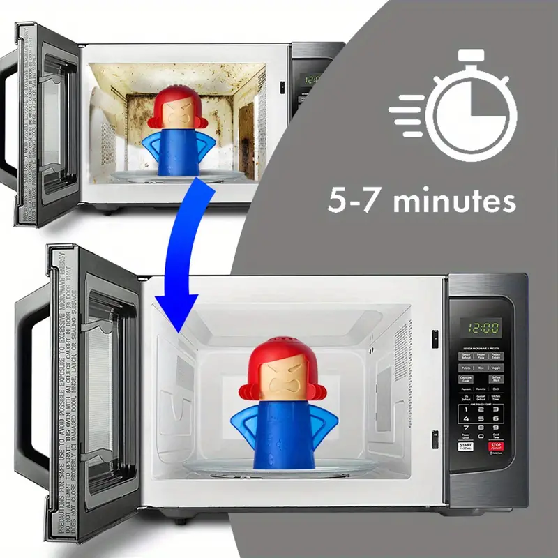 Angry Mama Oven Steam Microwave Cleaner Fridge Deodorizer - Temu