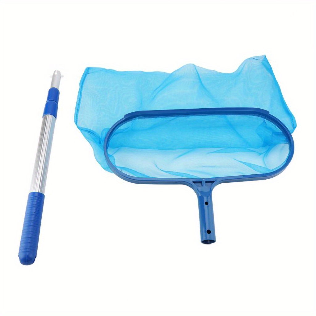 CENRONG Swimming Pool Skimmer Net，Fine mesh pool leaf net Pool fishing net  Pool leaf rake fine mesh with Telescopic Pole，for Swimming Pool