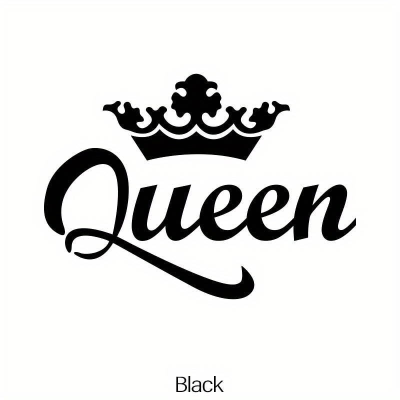 Crown Queen Car Stickers Fashion Waterproof Vinyl Decal Auto - Temu Germany