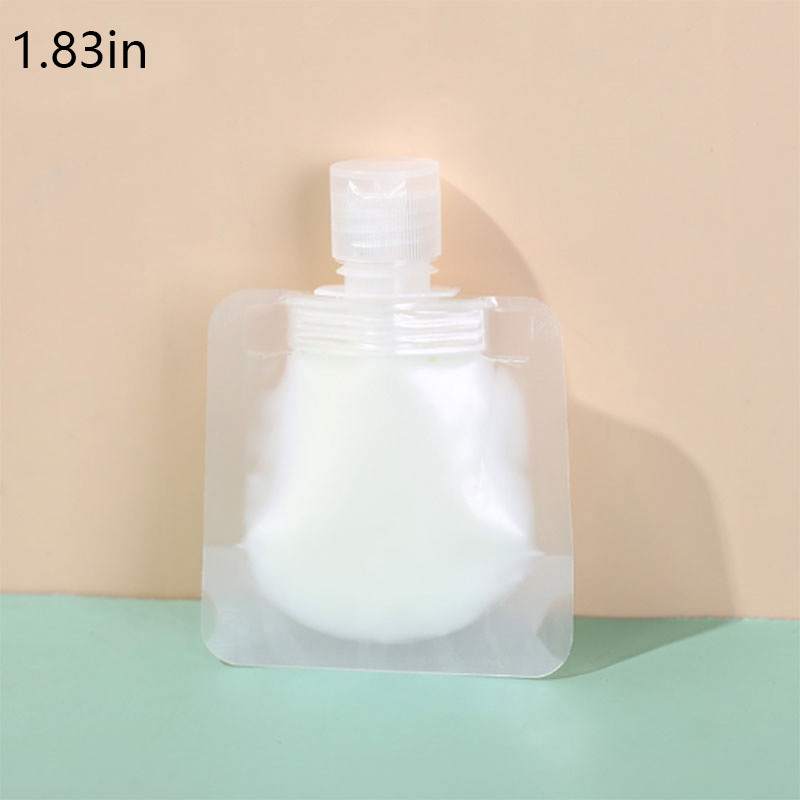 Leakproof Refillable Squeeze Pouch for Toiletries