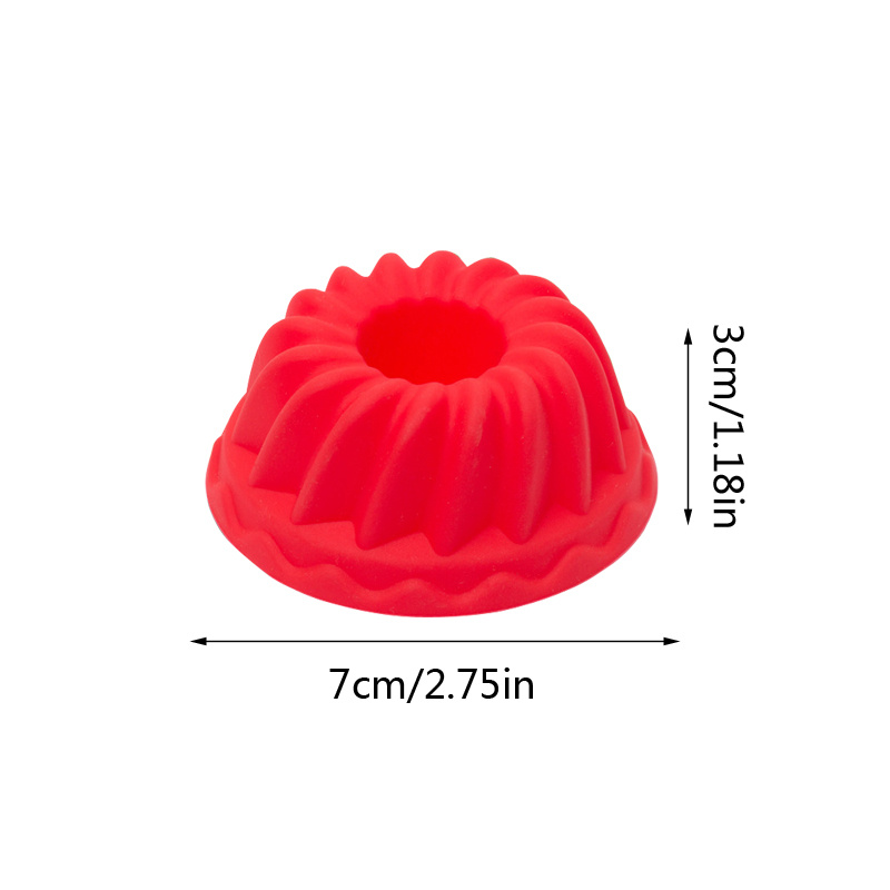 1pc Diy Silicone Cake Mold Round Chiffon Creative Cake Mold Baking Mold  Silicone Pumpkin Cake Mold - Home & Kitchen - Temu