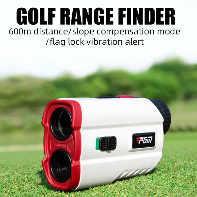 pgm max 600 waterproof golf range finder with slope new laser range finder with long distance range 600m 183ft rechargeable telescope electronic caddy jq015 details 0