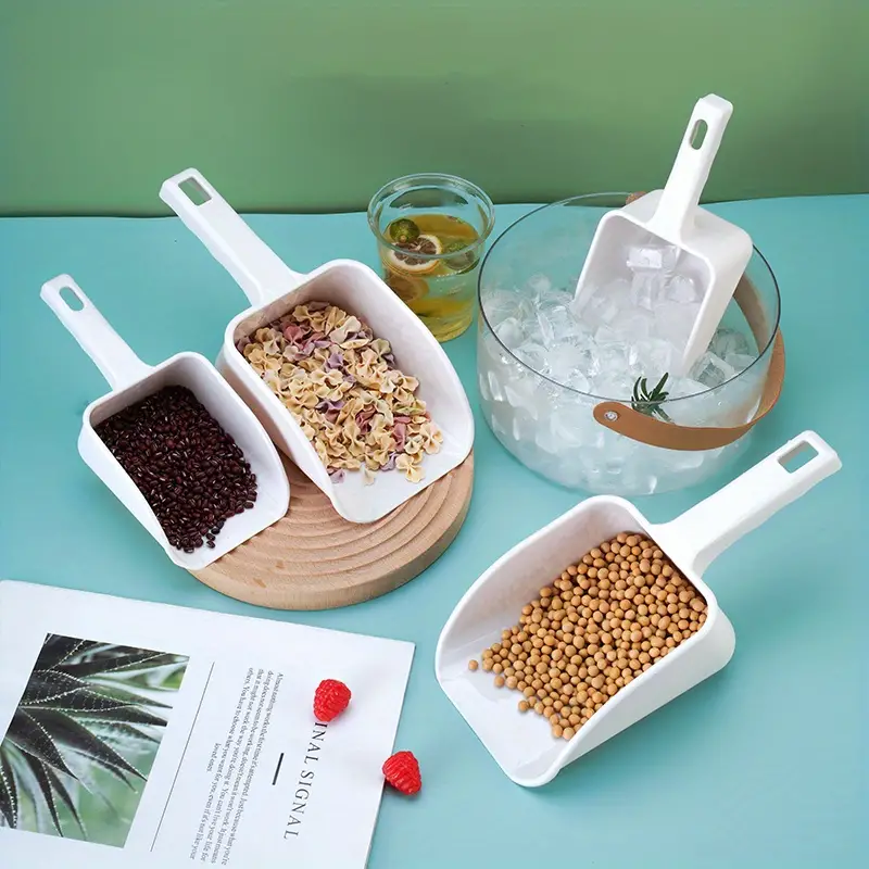 Sturdy Plastic Food Shovel Spoon For Ice Cubes - Temu