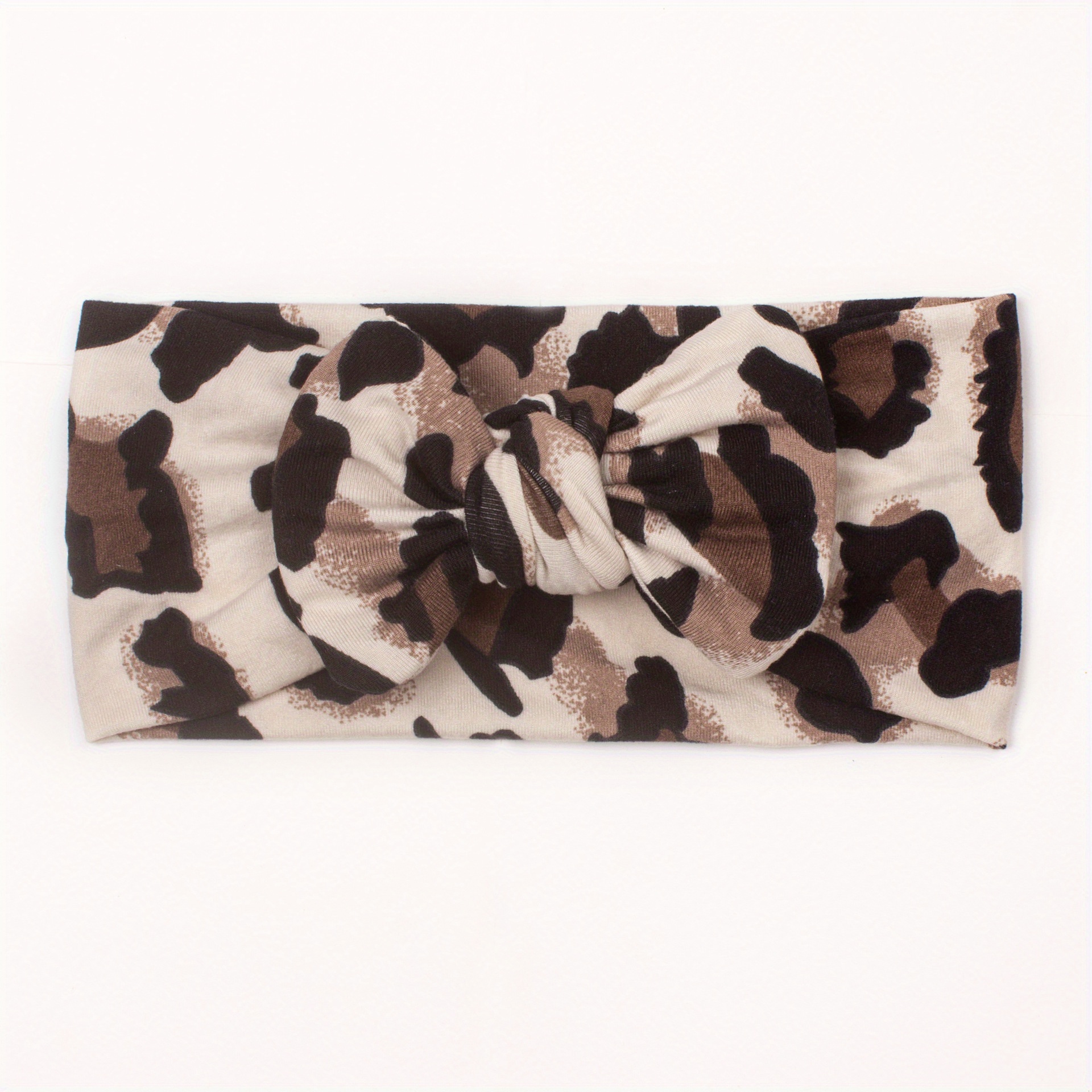 Leopard Print Bow Headband