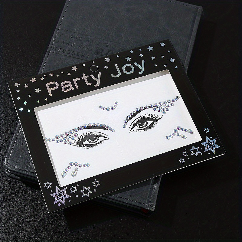 Butterfly Face Gems Jewel Sticker/ AB Rhiestone Face Gem/ Makeup