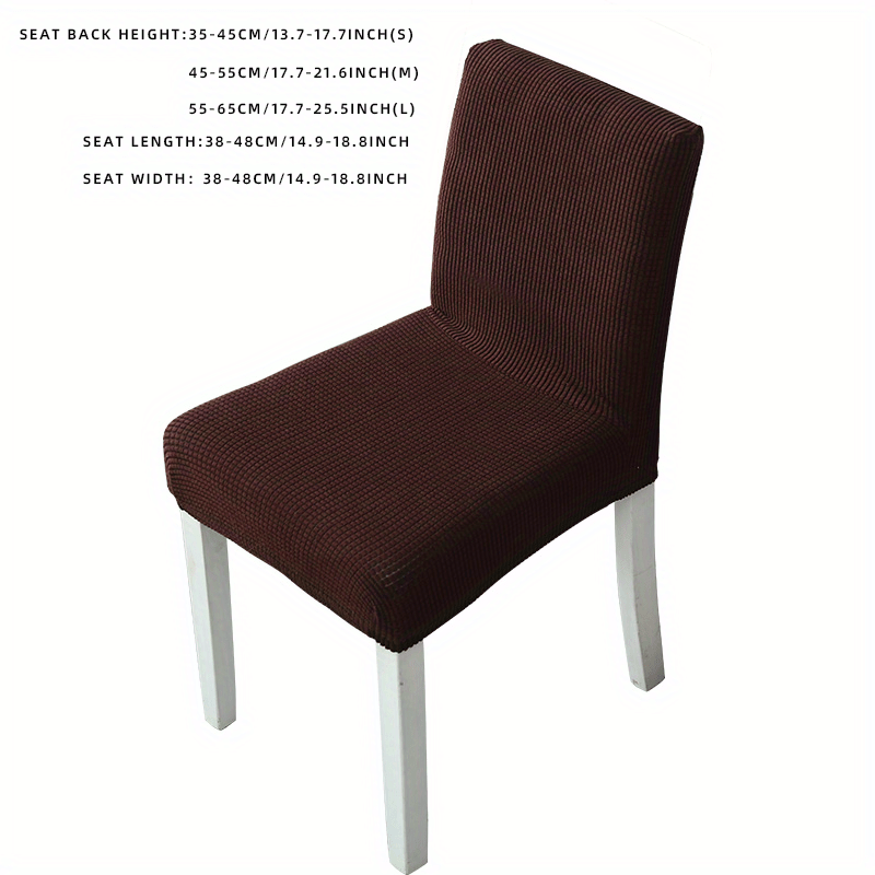 Capa de cadeira de clube de 2 peças, capa de cadeira de banheira elástica  com estampa xadrez de jacquard de elastano capas de poltrona removíveis