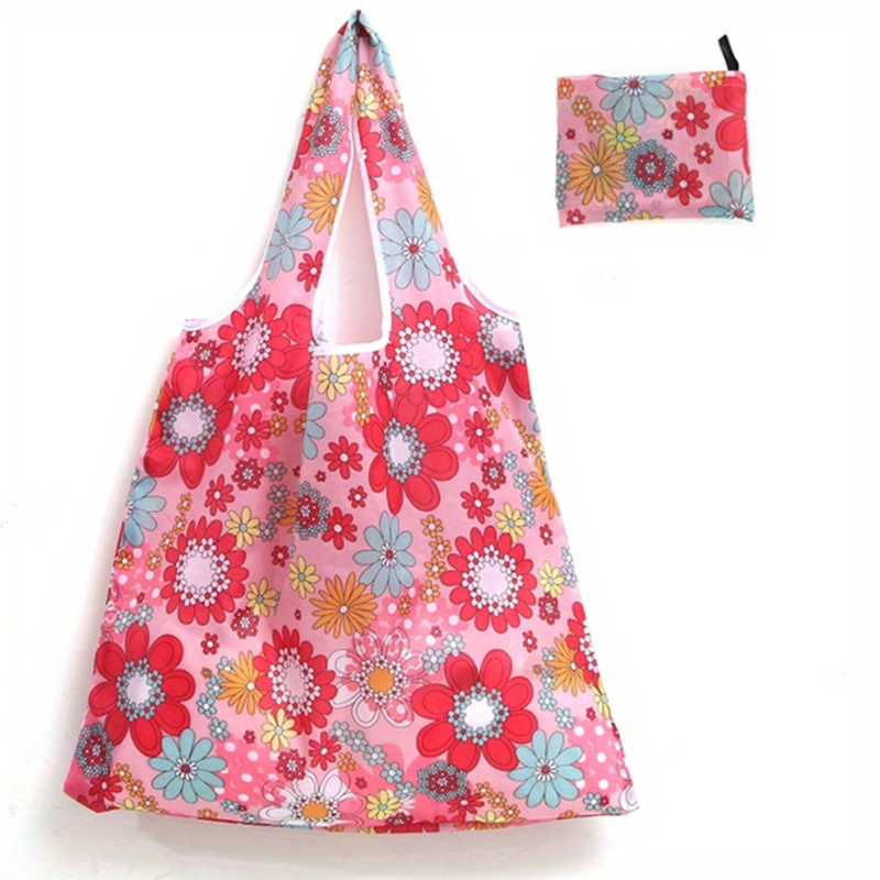Reusable Grocery Bags Shoulder Bag Lightweight Shopper Bag - Temu