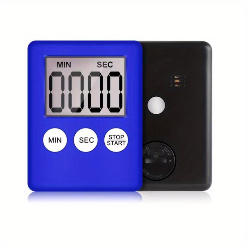 Digital Kitchen Timer, Cooking Timer, Strong Magnet Back, For Cooking Baking  Sports Games Office Student (Battery