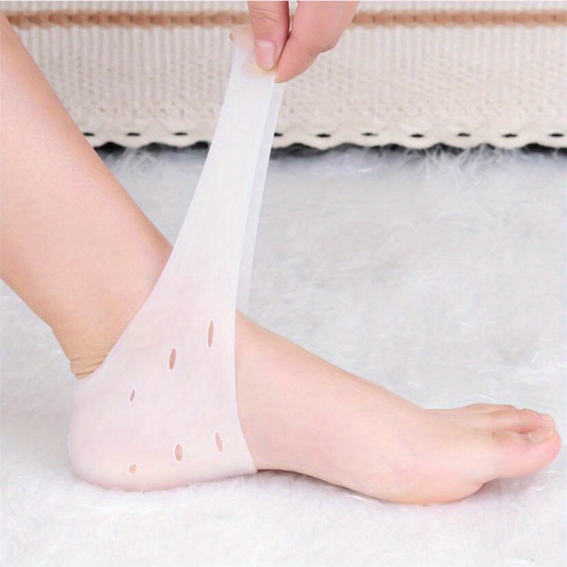 Relieve Plantar Fasciitis Heel Pain Silicone Heel - Temu