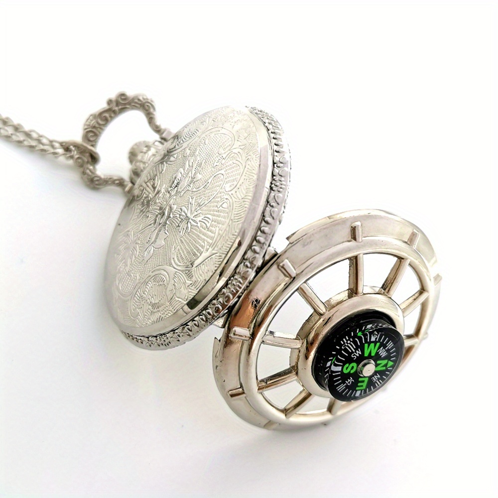 1pc Compass Compass Pocket Watch Hot Selling Pocket Watch Wholesale