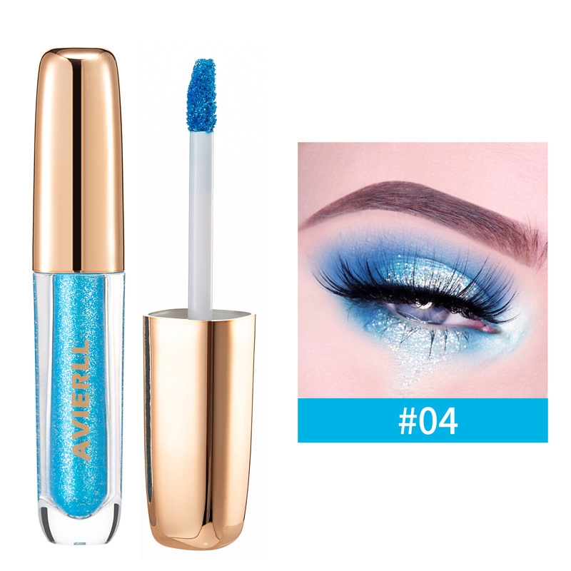 NIUREDLTD Beauty Makeup Edition, Liquid Glitter Eyeshadow | Matte Shimmer  Metallic, Long Lasting, Quick Drying | High-impact, Multi-Dimension Eye