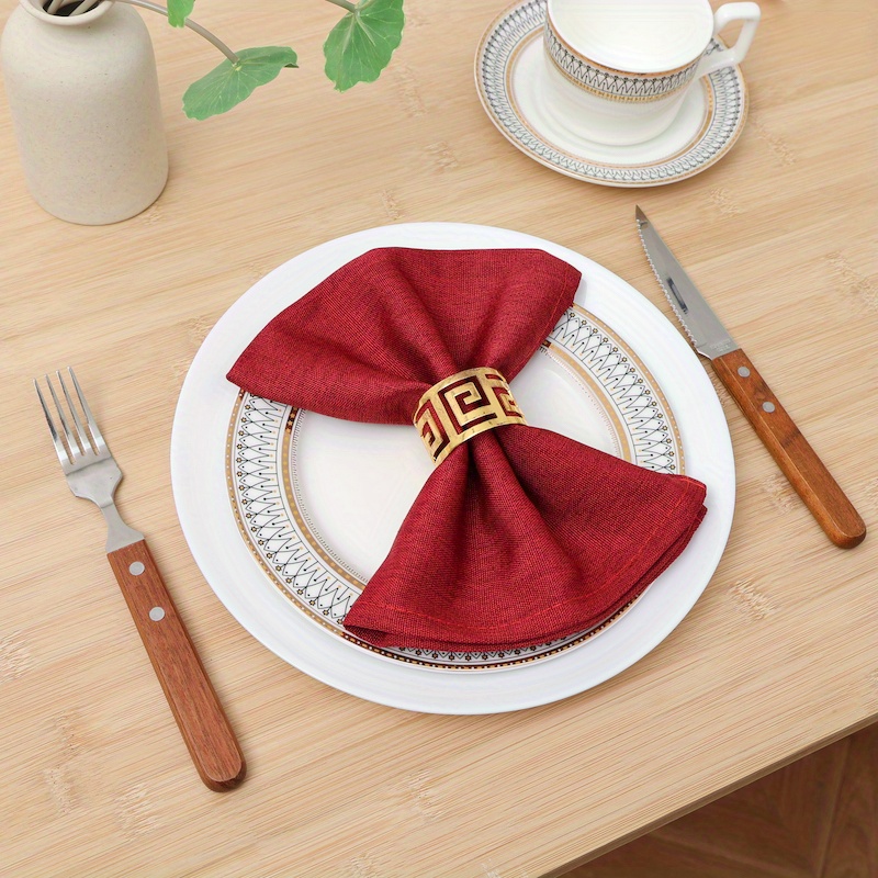 LEKOCH Serviette Jetable de Table en Papier | Essuie-Mains Air-laid  Serviettes de Décoration pour Mariage, Anniversaire, Restaurant, Cuisine |  40 cm x