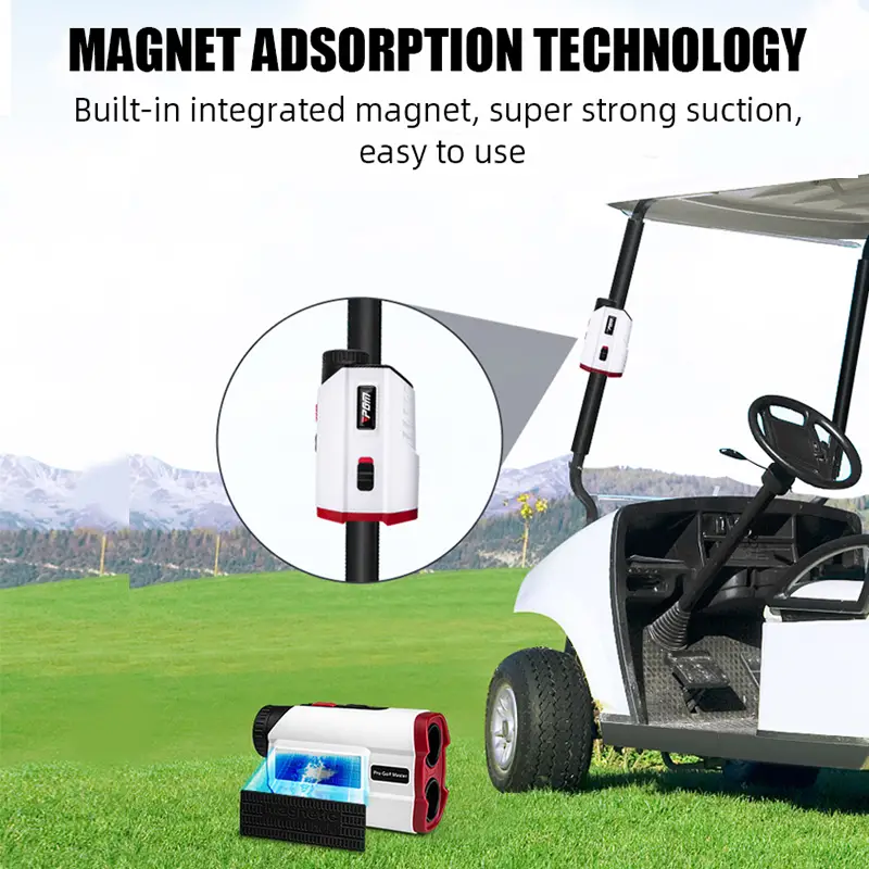 pgm max 600 waterproof golf range finder with slope new laser range finder with long distance range 600m 183ft rechargeable telescope electronic caddy jq015 details 4