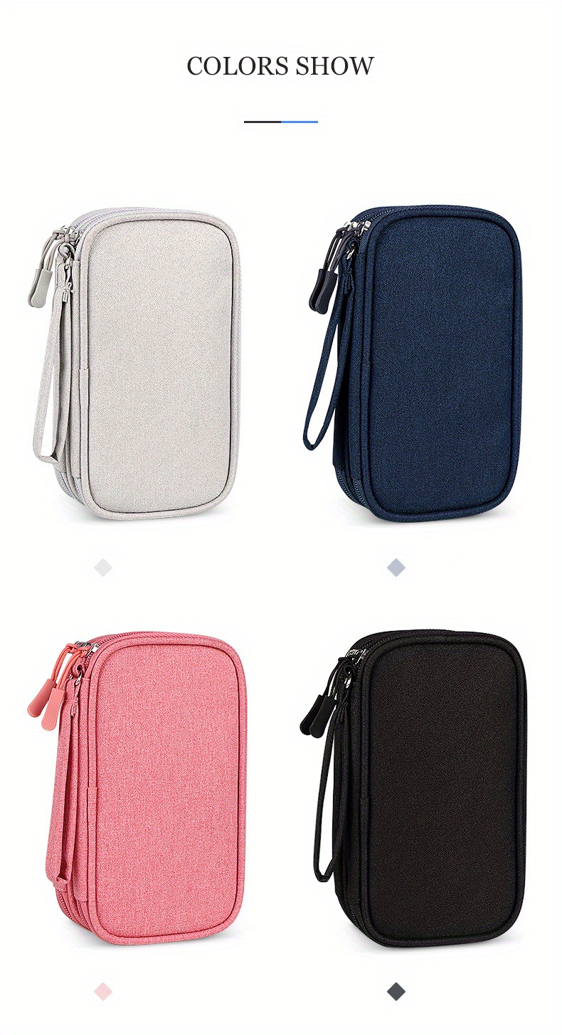 Power Bank Charge Cable Storage Bag Mobile Phone Accessories Box