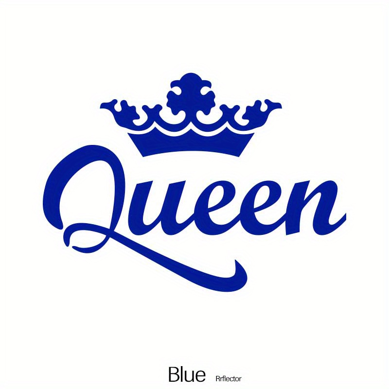 Crown Queen Car Stickers Fashion Waterproof Vinyl Decal Auto