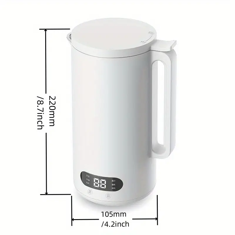 juicer blender soybean milk machine fully automatic household portable open cover safety switch touch control fruit juicer details 25
