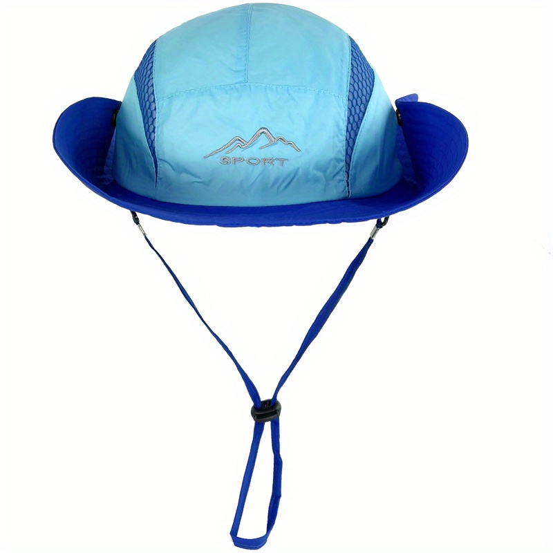 Sun Hat for Men/Women, Waterproof Wide Brim Bucket Hat Foldable Boonie Hat  for Fishing Hiking Garden