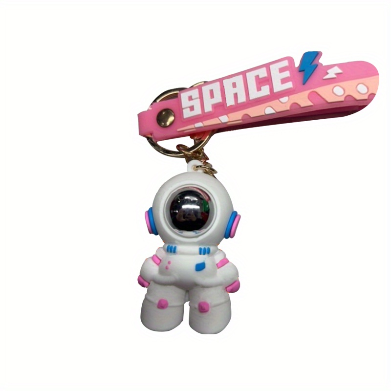 1pc Astronaut Space Universe Costume Rocket Key Pendant Keychain Key  Decoration Key Charm Key Ring Set Novelty Creative Wallet Coin Phone  Pendant Birthday Gift Party Gift Set Key Ring
