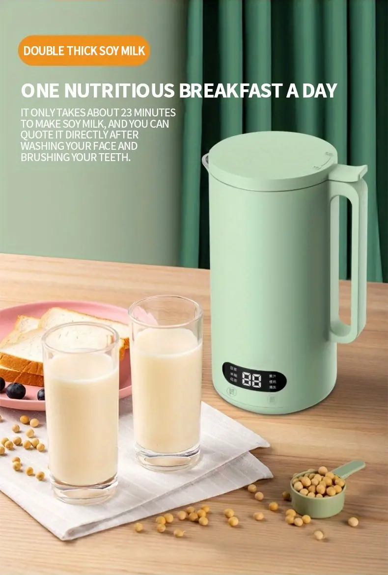 juicer blender soybean milk machine fully automatic household portable open cover safety switch touch control fruit juicer details 10