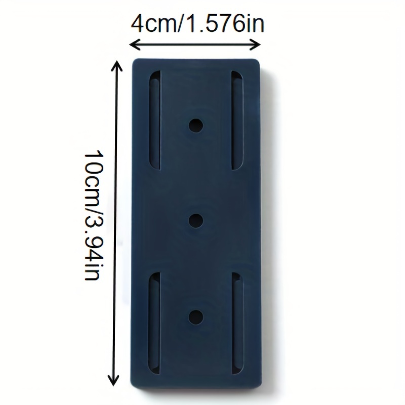 Socket Holder Plug Fixer Power Strip Holder Wall-Mounted Sticker  Punch-free＠