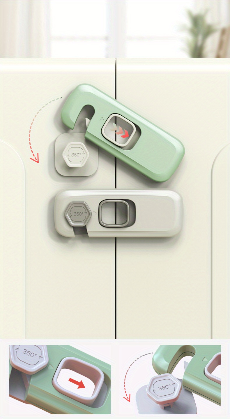 Refrigerator Lock Baby Safety Cabinet Drawer - Temu