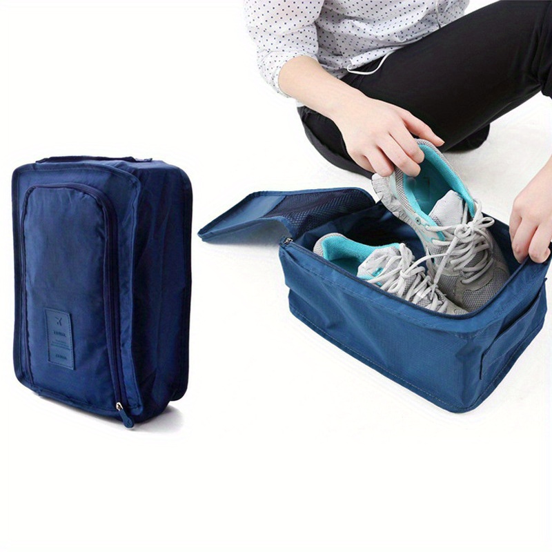 Portable Shoe Bags For Travel Multifunctional Shoes Storage - Temu