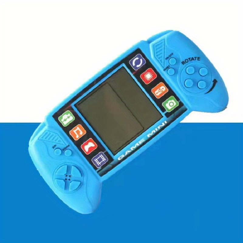 1 Pièce Console De Jeu Portable Avec Jeu Tetris Classique Et Grand Écran,  Jouet Anti-stress, Mode en ligne
