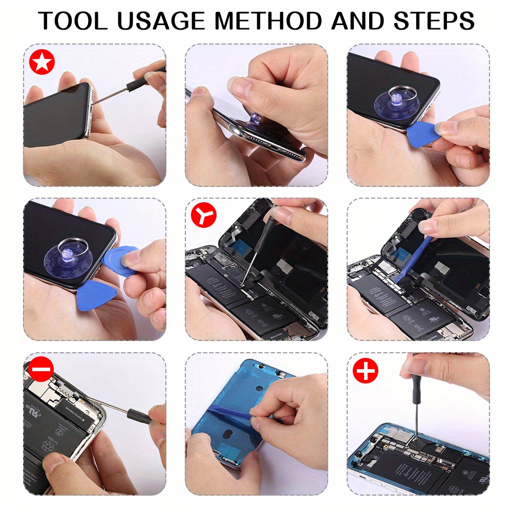 Screen Replacement Kit 6.1 Inch Lcd Display 3d Touch Digitizer Glass  Assembly With Repair Tool Kit For Iphone 12/12 Pro - Cell Phones &  Accessories - Temu