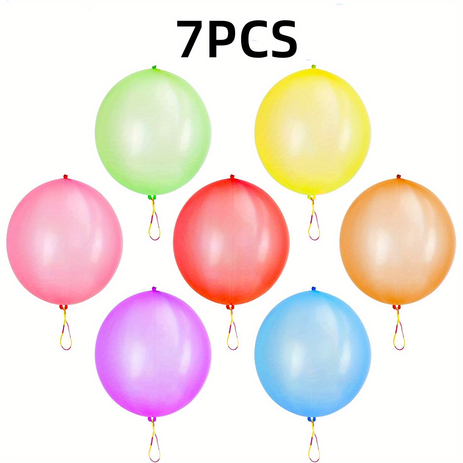 Punch Balloons in 6 Assorted Colors - 18 Inch Strong Punching Ball