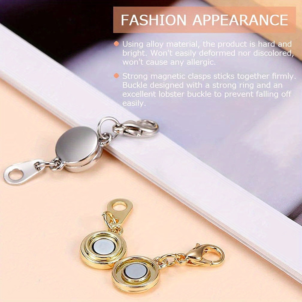 Buy Magnetic Necklace Extender Strong Magnetic Jewelry Clasp