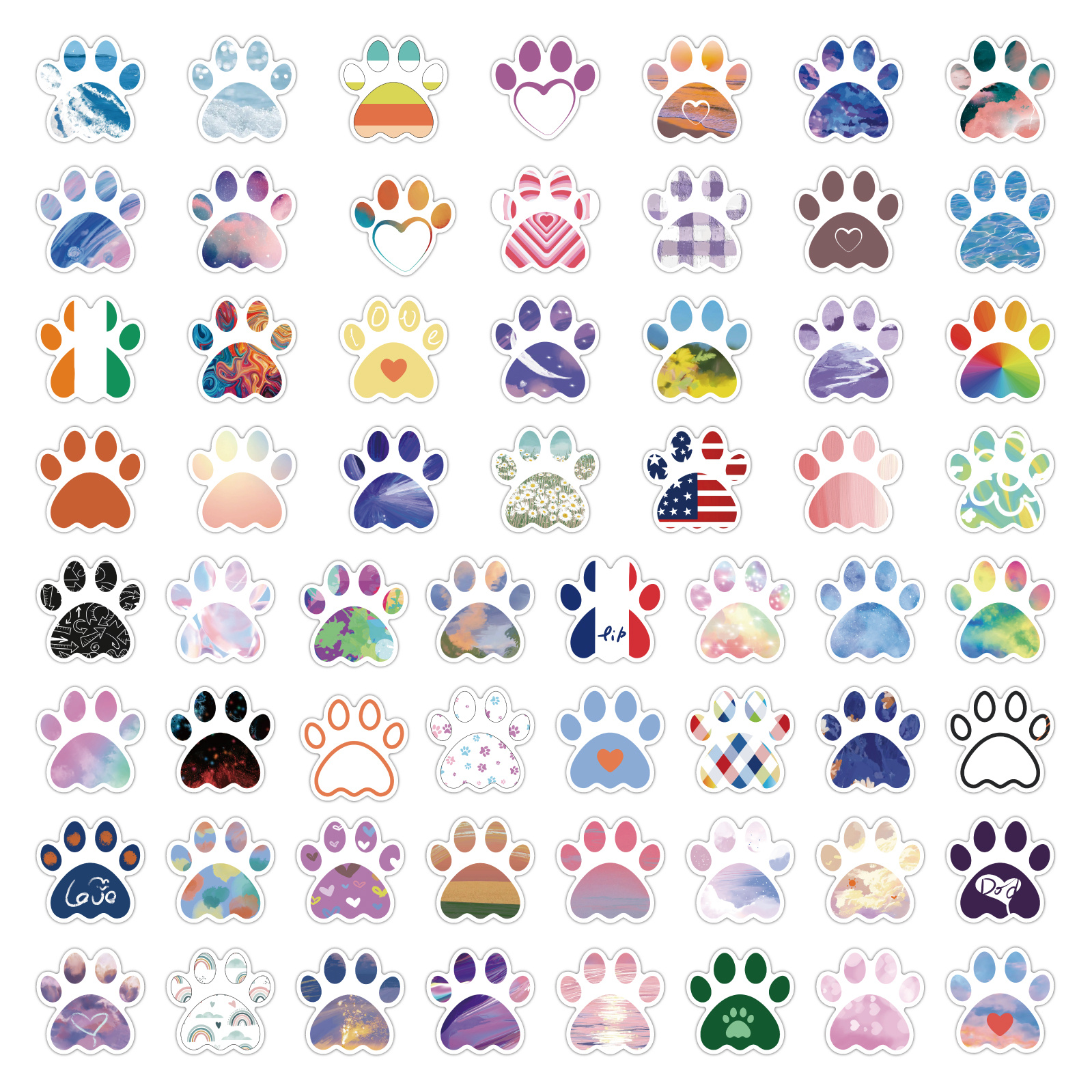 Adorable Cat Paw Stickers Perfect For Decorating Your Laptop - Temu New  Zealand