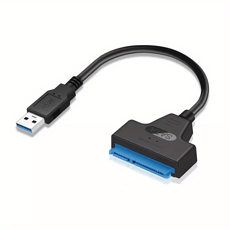 sata to usb 3 0 adapter cable for 2 5 inch hard drive hdd ssd hard drive adapter converter compatible with uasp black details 5