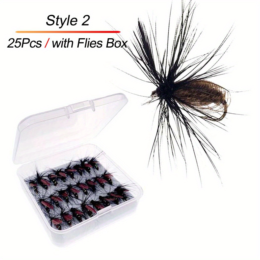 Premium Wooly Worm Fly Fishing Lures Hard Hook Bass Trout - Temu