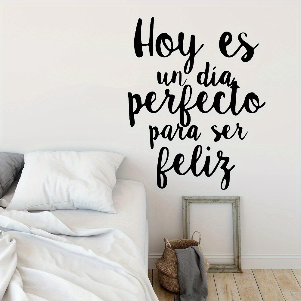 Spanish Phrase Wall Sticker Vinyl Waterproof Decal Living Temu