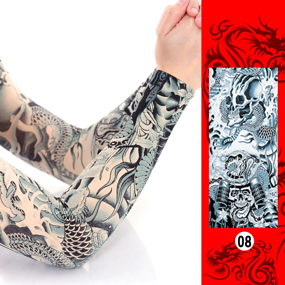 Trendy Temporary Tattoo Sleeves Arm Cover Summer Cooling - Temu