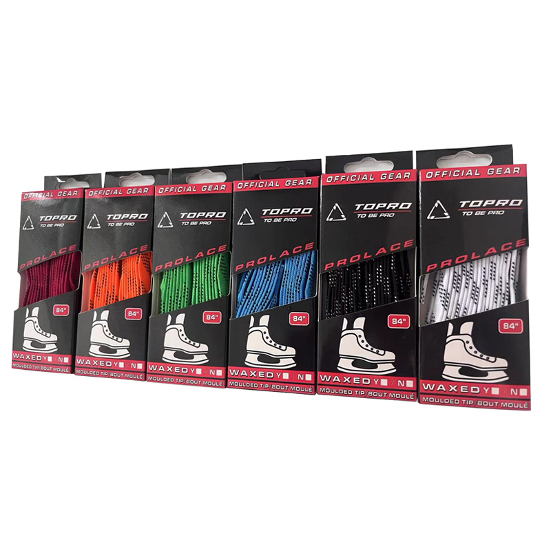 Hockey Skate Laces Durable Waxed Iridescence Temu
