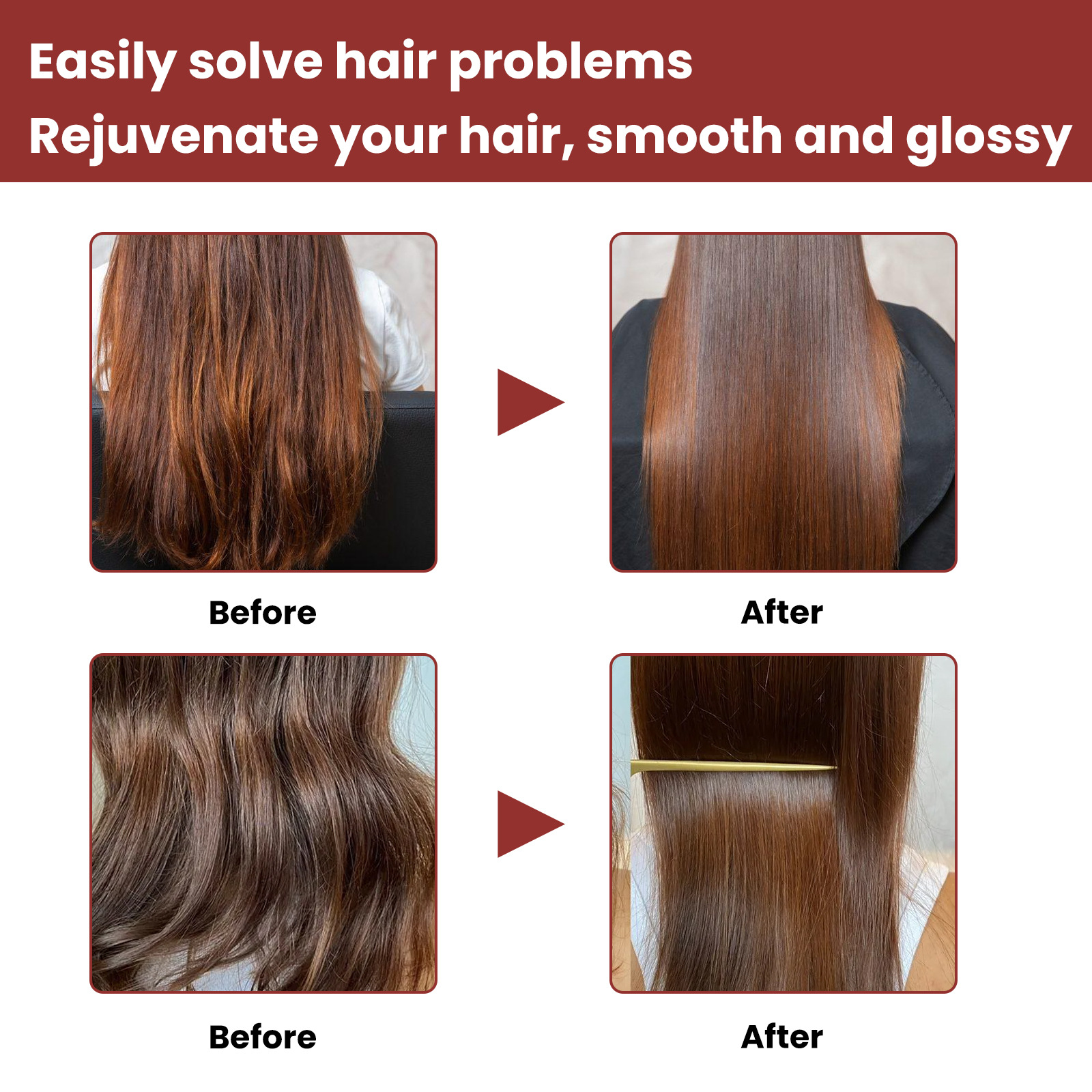 Smoothing Leave-in Conditioner, Strengthens Hair, Thickens Hair, Make 