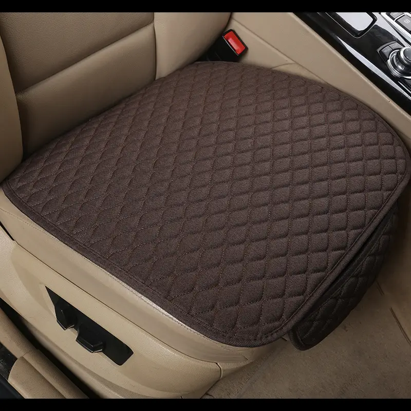 Car Seat Cushion Cover Four Seasons Front Rear Auto - Temu