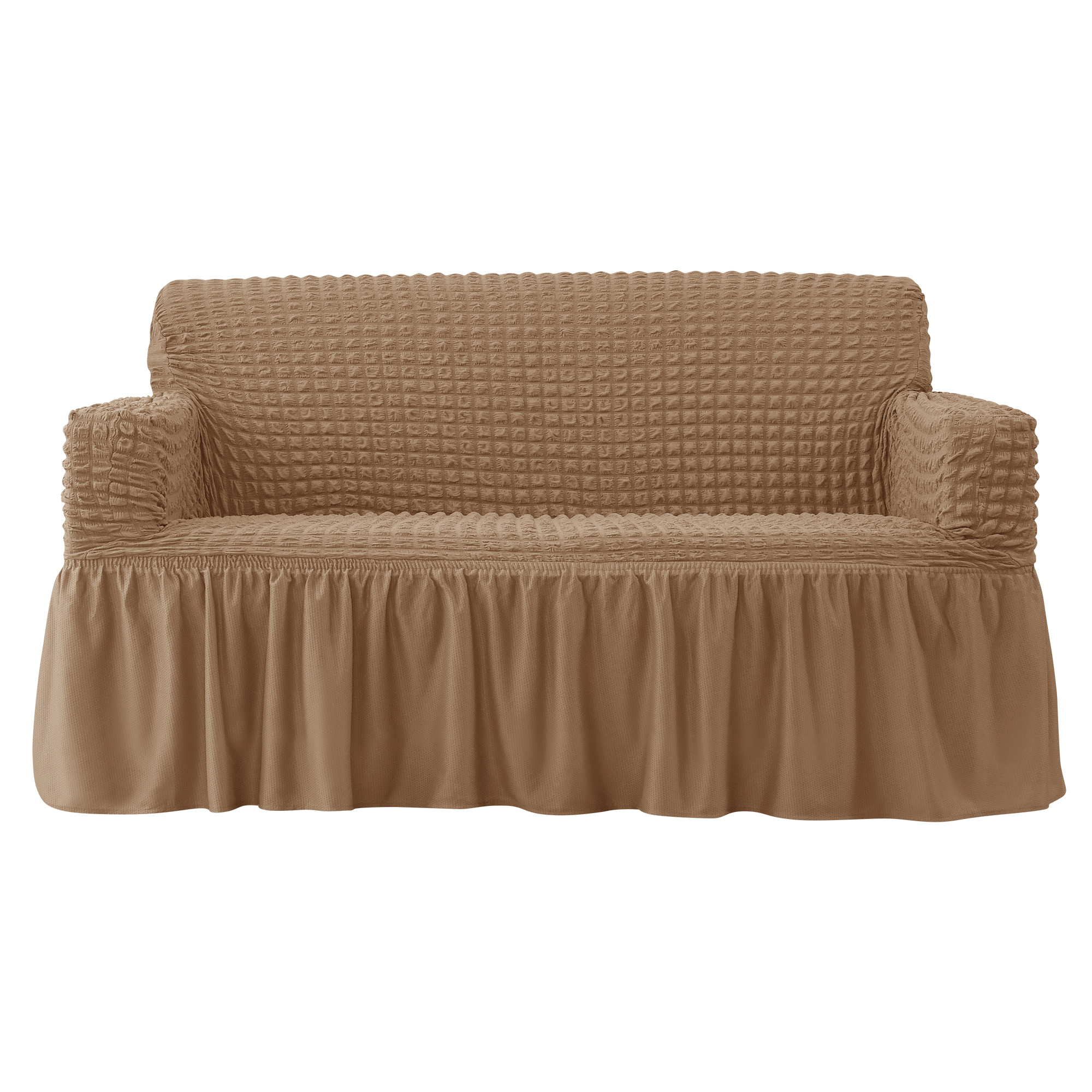 Stretch Sofa Slipcover Easy Fitted Sofa Couch Cover Skirt - Temu