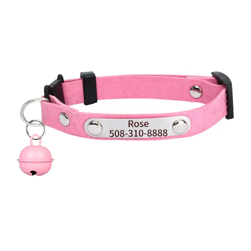 Personalized Cat Collar Adjustable Adorable Name Tag For Temu personalized-cat-collar-adjustable-adorable-name-tag-for-temu