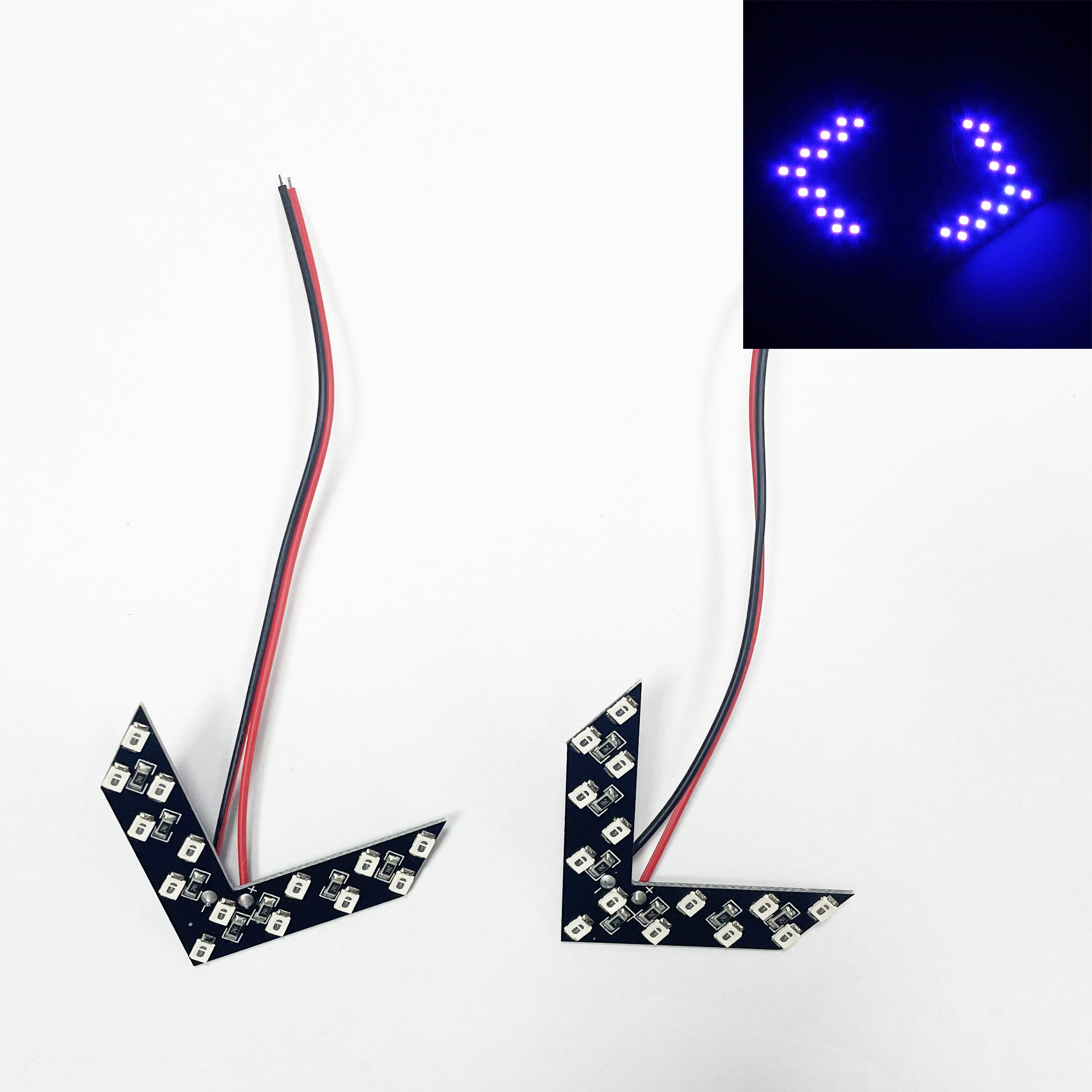font color=red> NEU ! </font>Gummigelagerte LED Blinker mit Metallgehäuse  - neues Design
