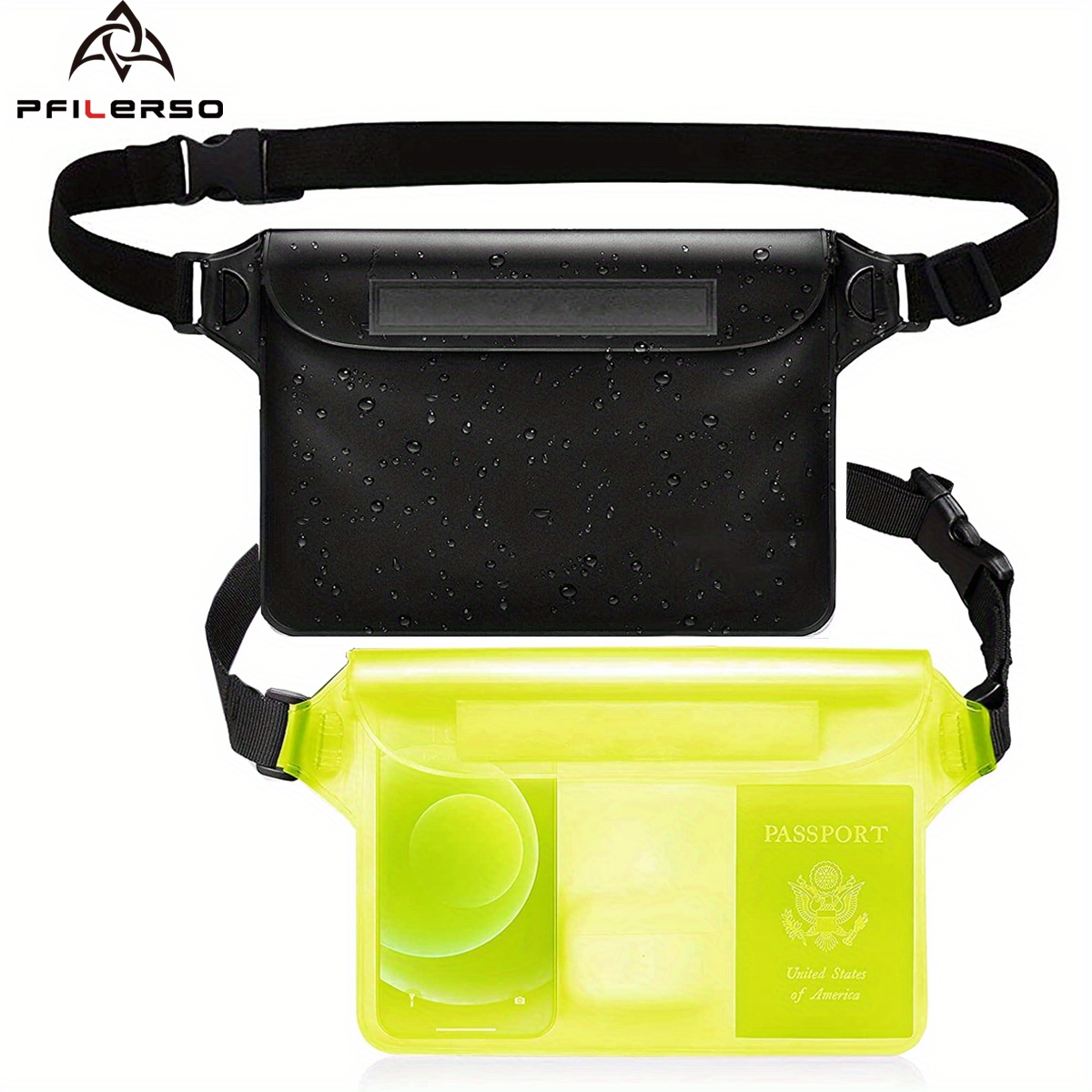 Waterproof Phone Pouch Waist Strap Keep Phone Safe - Temu