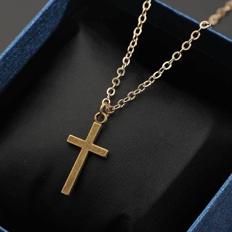 Vintage cross clearance necklaces