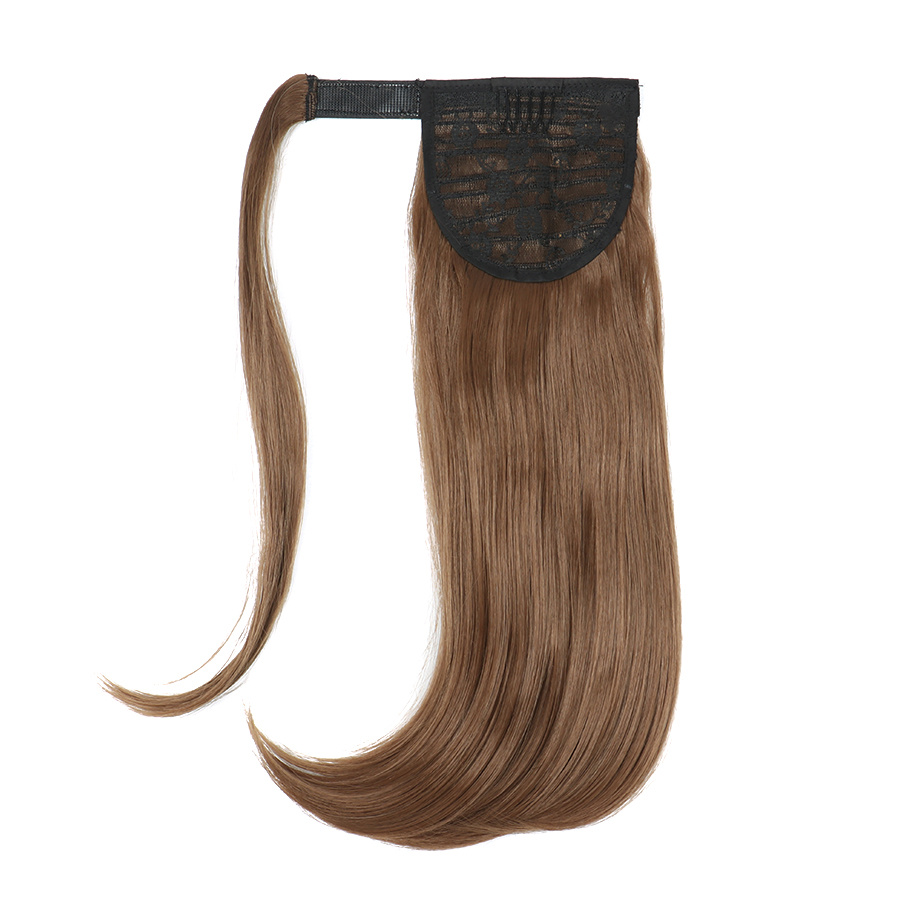 Natural Straight Ponytail Extension Clip In Hairpiece