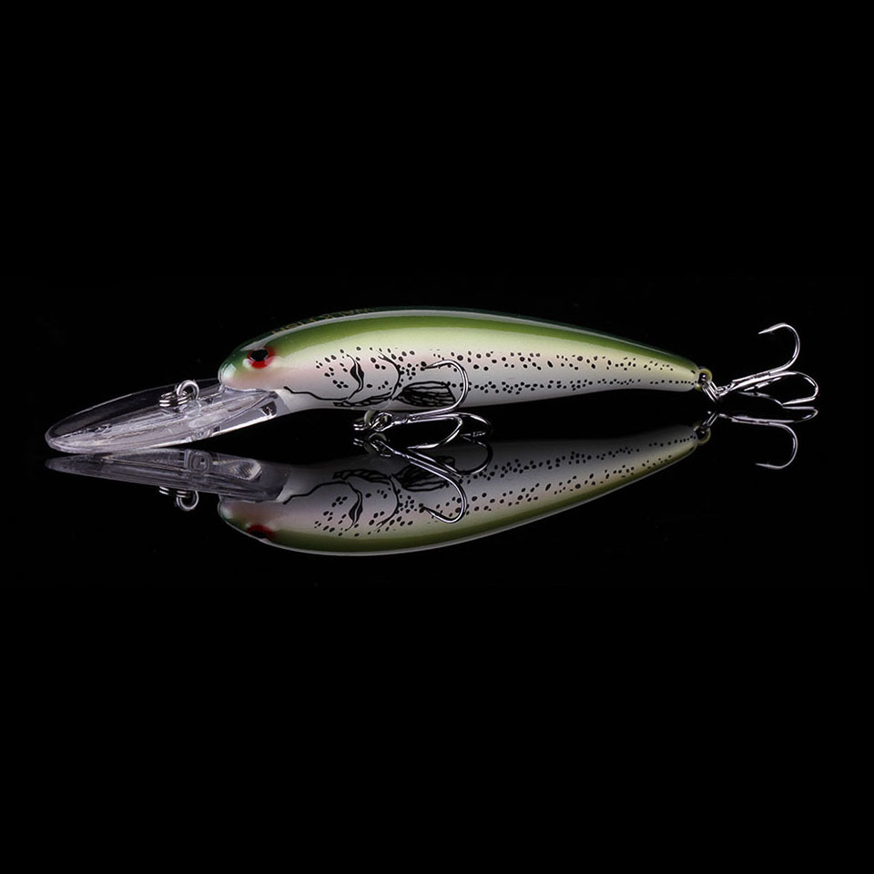 Walk Fish Top Water Minnow Wobblers Fishing Lure Long - Temu