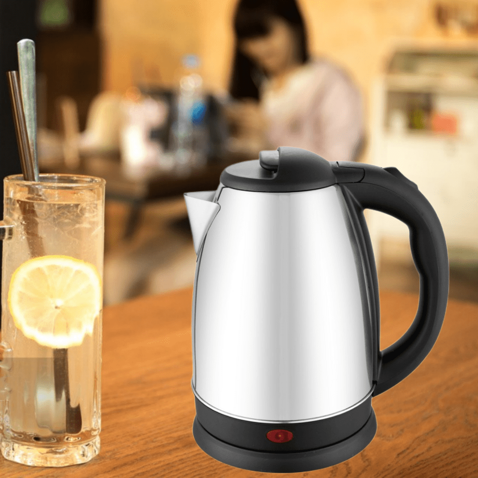 large capacity electric kettle 304 stainless steel kettle household insulation automatic disconnection charging kettle electric kettle hotel and guest house 2000ml charging kettle electric opening kettle quick kettle details 8