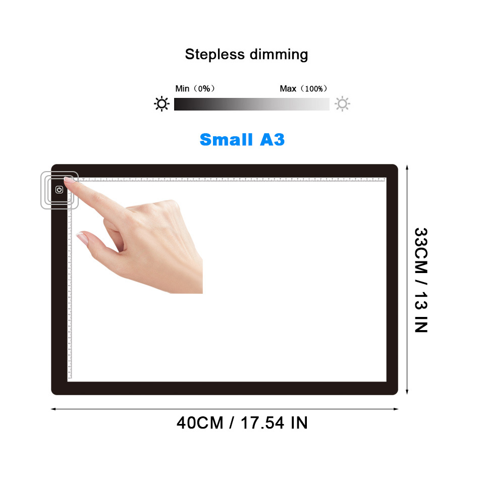 2021 NEW Light Box For Tracing A4/A5/A6 Led Artcraft Light Pad Tracer  Dimmable Brightness Copy Drawing Board Tracing Table For Artists Designing  Sketching Animation