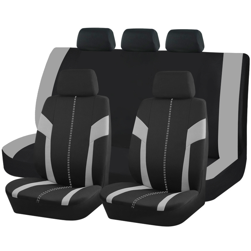  Fundas universales de asiento de coche para asientos  delanteros, funda de tela para asiento delantero de automóvil, fácil de  instalar, transpirable y lavable, fundas interiores universales para :  Automotriz
