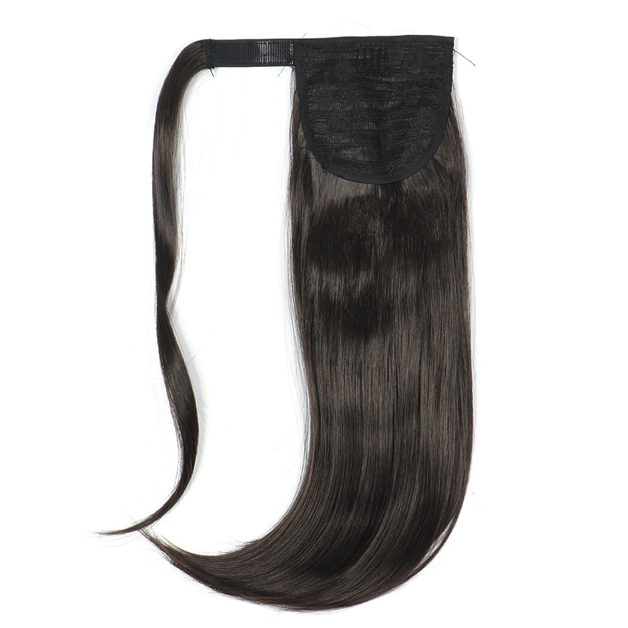 Natural Straight Ponytail Extension Clip In Hairpiece