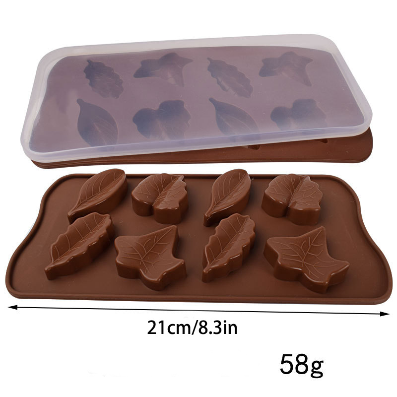 1pc, Silicone 6 Long Strip Chocolate Mold, Rectangular Chocolate